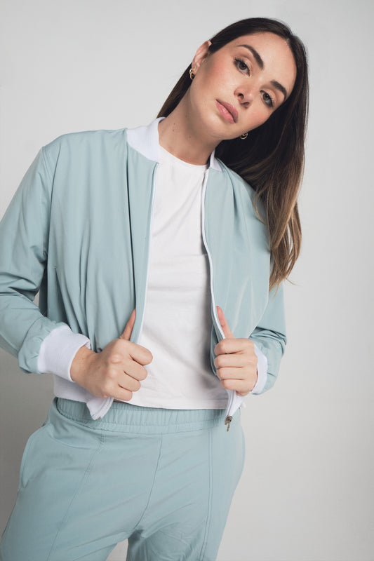 SAGE JACKET SET