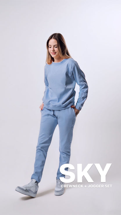 CREWNECK JOGGER SET
