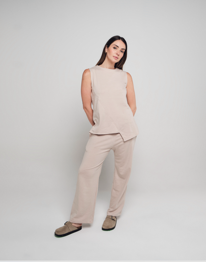 BLUSH PANTS SET