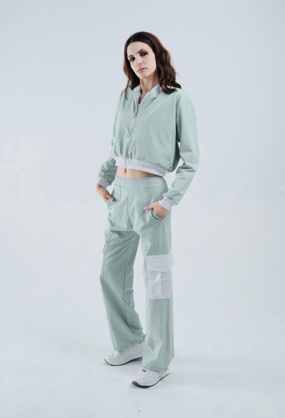 SAGE JACKET SET
