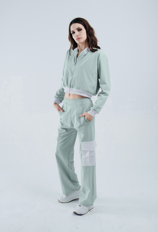 SAGE JACKET SET