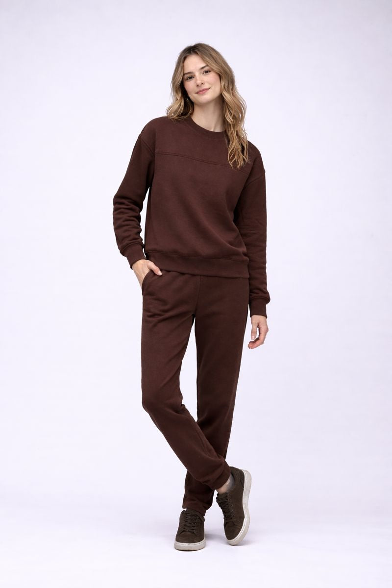 CHOCOLATE CREWNECK SET