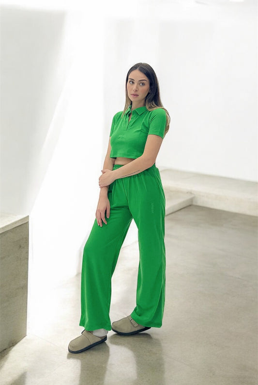 POLO CROPTOP SET